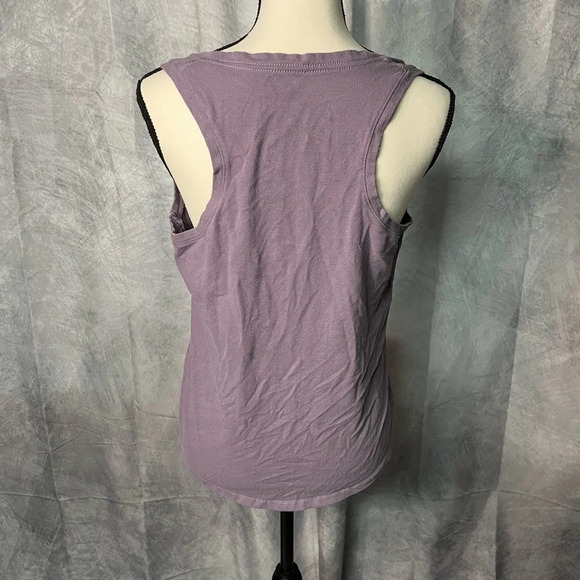 Beachbody Be Your Best Sun & Waves Purple Racerback Tank - size medium - Picture 6 of 9